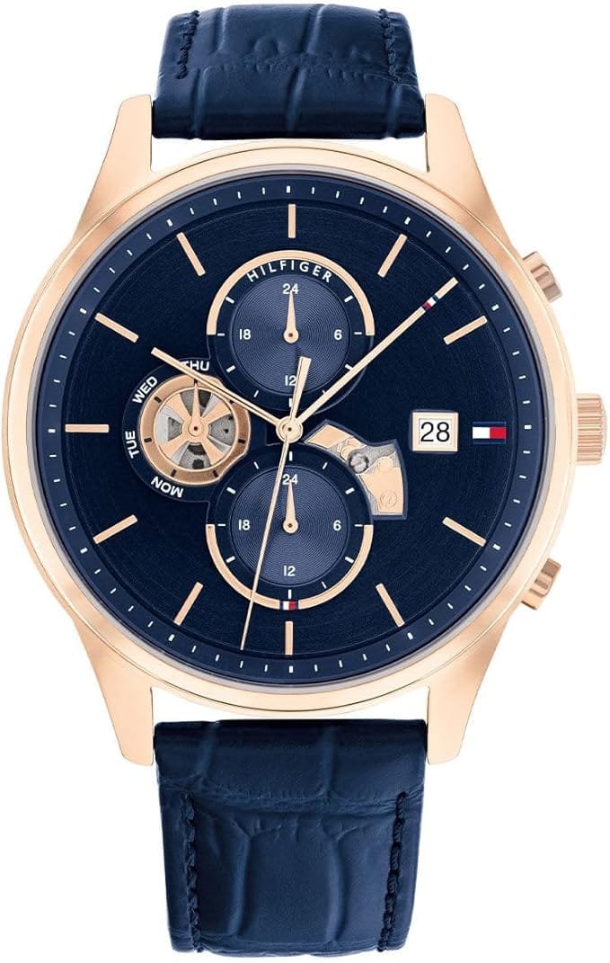 611L0PJJ5DL._AC_SX679_ Tommy Hilfiger WESTON Men Watch, Analog - Image 1