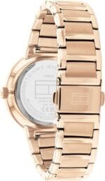 Tommy Hilfiger Analogue Multifunction Quartz Watch for Women with Carnation Gold Colored Stainless Steel Bracelet - 1782533 - Image 3
