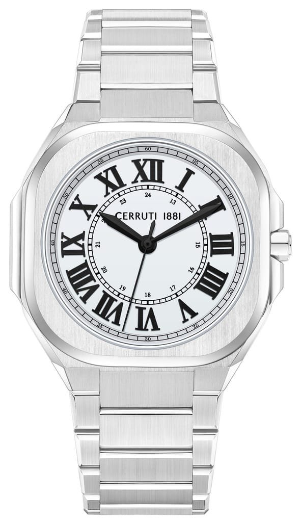 Cerruti 1881 Men's Silver Bracelet Watch - CIWGH0042601 | Timekeepers NG