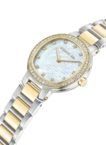 Bellegra Analog White Mop Watch For Women Sapphire Coated Curve Glass And Stainless Steel Bracelet 32mm Water Resistant 5 ATM - CIWLG0043701 - Image 4