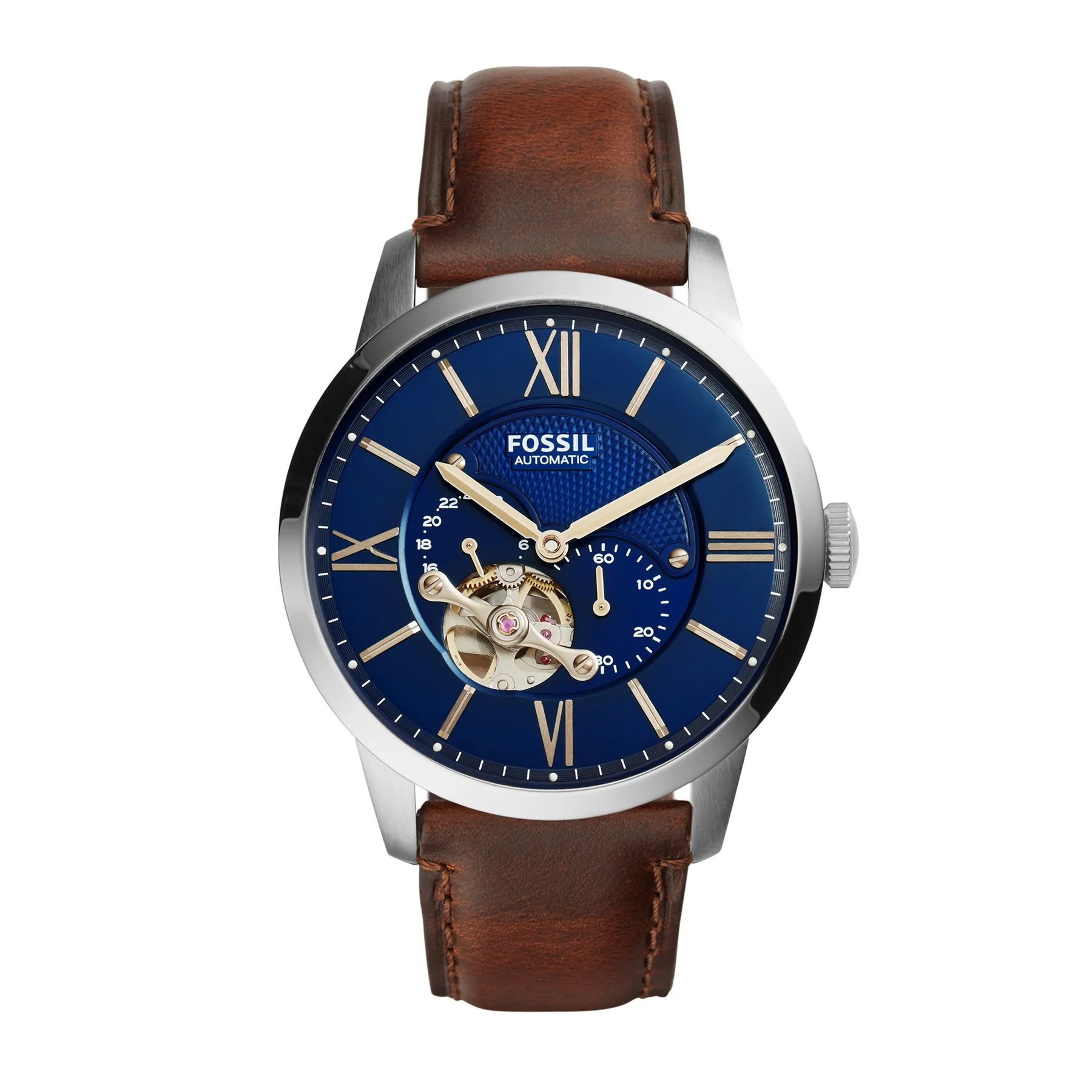 me3110_719b7398-bea0-4538-a98d-54f6e1c3dd0f Fossil Townsman Fashion Automatic Men's Watch - ME3110 - Image 1
